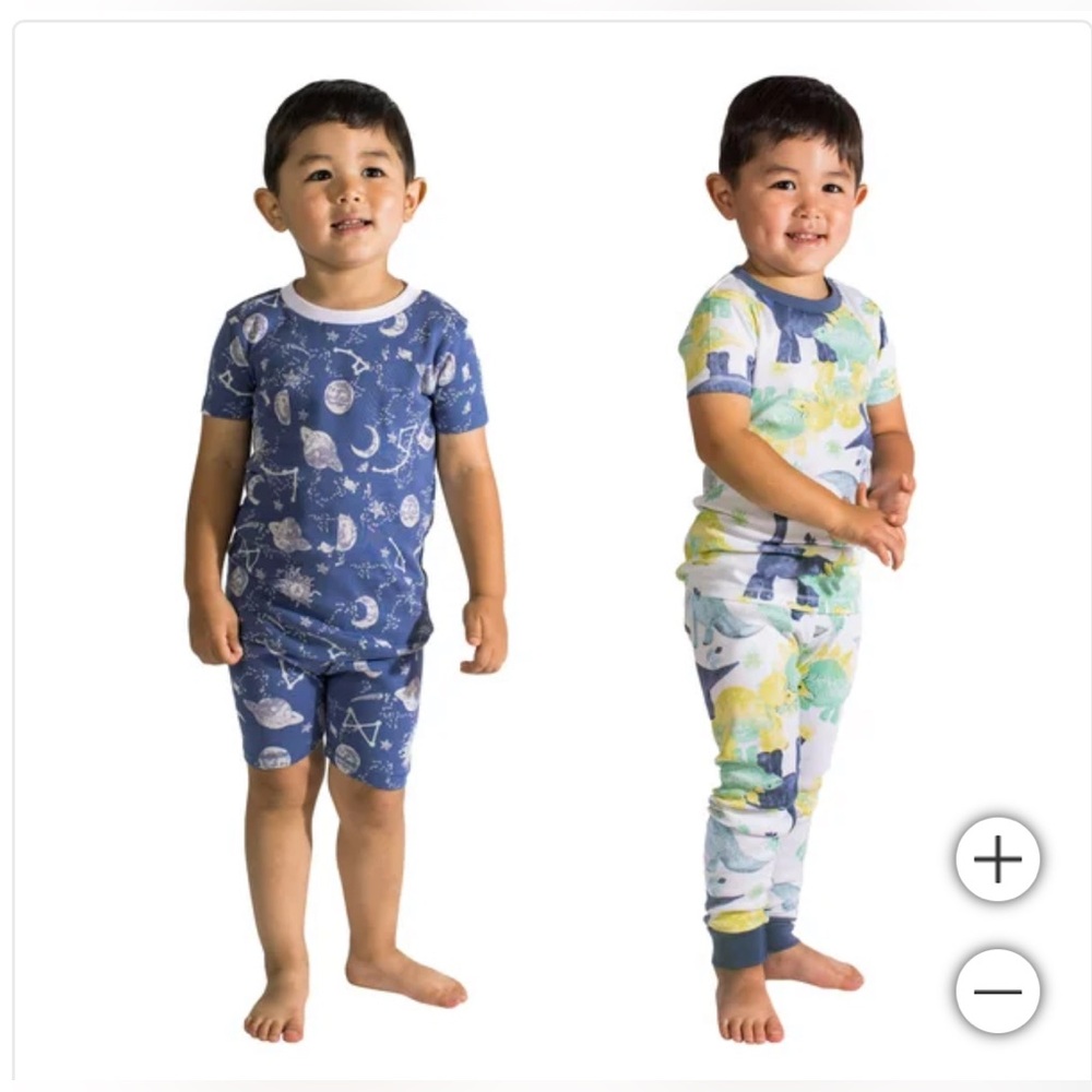 NWT kids 4 piece pajama set for summer - Picture 2 of 3